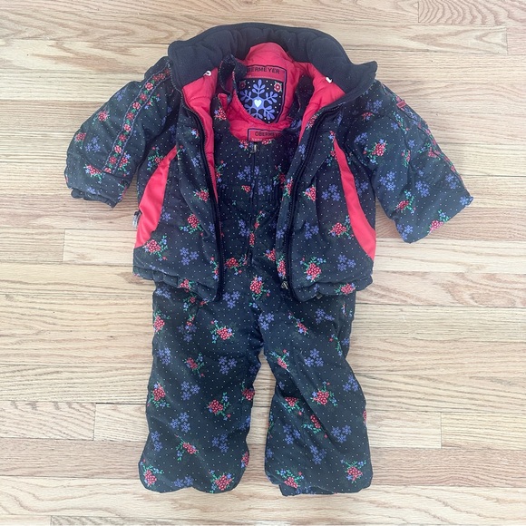Obermeyer Snow Jacket And Snow Pant Set 3t - Picture 1 of 8